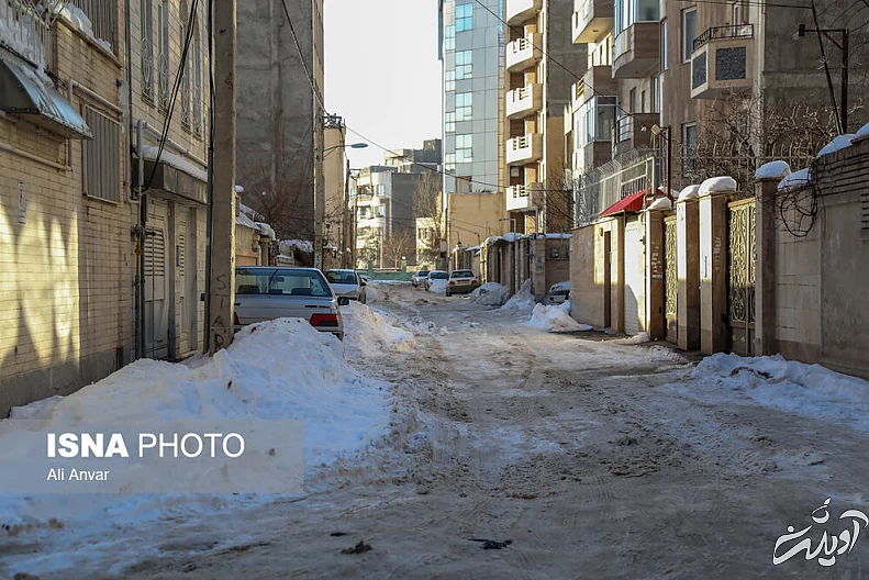 (تصاویر) اردبیل پس از ۱۰ روز بارش برف